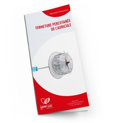 Brochure : Fermeture percutanée de l'auricule