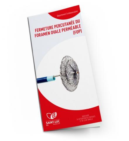 Brochure : Fermeture percutanée du foramen ovale perméable (FOP)